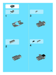 LEGO 8214 instructions page 21 – build guide
