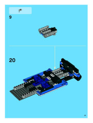 LEGO 8214 instructions page 23 – build guide