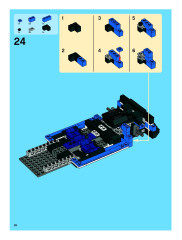 LEGO 8214 instructions page 28 – build guide