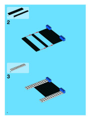 LEGO 8214 instructions page 4 – build guide