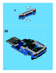 LEGO 8214 instructions page 44 – build guide