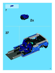 LEGO 8214 instructions page 47 – build guide