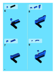 LEGO 8214 instructions page 54 – build guide