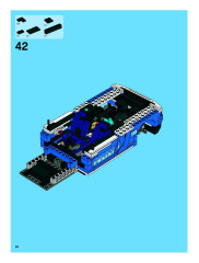 LEGO 8214 instructions page 58 – build guide
