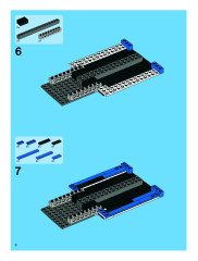 LEGO 8214 instructions page 6 – build guide