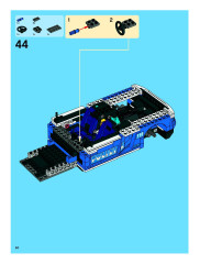 LEGO 8214 instructions page 60 – build guide