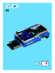 LEGO 8214 instructions page 61 – build guide