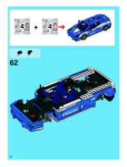 LEGO 8214 instructions page 20 – build guide