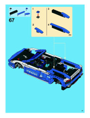 LEGO 8214 instructions page 27 – build guide
