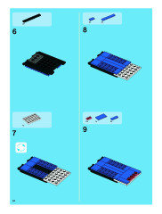 LEGO 8214 instructions page 34 – build guide
