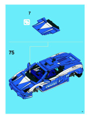 LEGO 8214 instructions page 41 – build guide