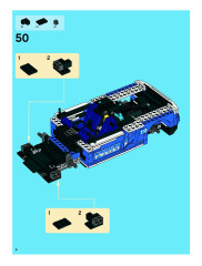 LEGO 8214 instructions page 6 – build guide