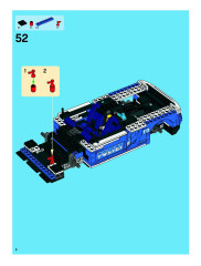 LEGO 8214 instructions page 8 – build guide