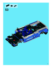 LEGO 8214 instructions page 9 – build guide