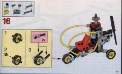 LEGO 8215 instructions page 13 – build guide