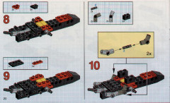 LEGO 8215 instructions page 20 – build guide