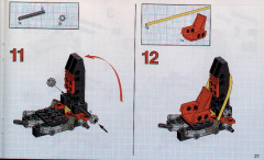 LEGO 8215 instructions page 21 – build guide