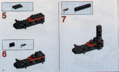 LEGO 8215 instructions page 4 – build guide