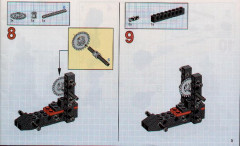 LEGO 8215 instructions page 5 – build guide