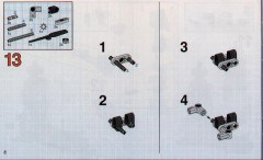 LEGO 8215 instructions page 8 – build guide