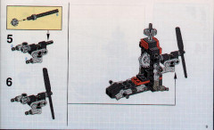 LEGO 8215 instructions page 9 – build guide