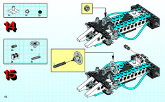 LEGO 8216 instructions page 10 – build guide