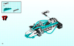 LEGO 8216 instructions page 12 – build guide