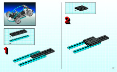 LEGO 8216 instructions page 17 – build guide
