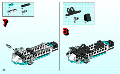 LEGO 8216 instructions page 20 – build guide