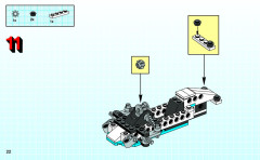 LEGO 8216 instructions page 22 – build guide