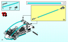 LEGO 8216 instructions page 24 – build guide