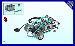 LEGO 8216 instructions page 28 – build guide