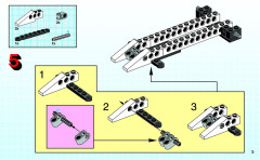 LEGO 8216 instructions page 5 – build guide