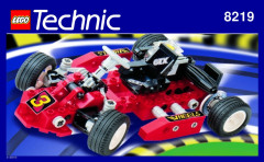 LEGO 8219 instructions page 1 – build guide