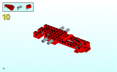LEGO 8219 instructions page 10 – build guide