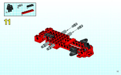 LEGO 8219 instructions page 11 – build guide