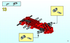 LEGO 8219 instructions page 13 – build guide