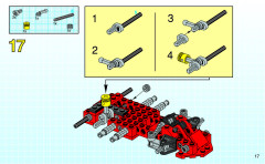 LEGO 8219 instructions page 17 – build guide
