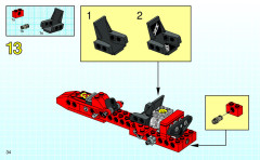 LEGO 8219 instructions page 34 – build guide