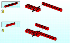 LEGO 8219 instructions page 4 – build guide