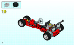 LEGO 8219 instructions page 40 – build guide