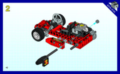 LEGO 8219 instructions page 42 – build guide