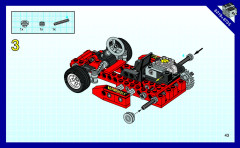LEGO 8219 instructions page 43 – build guide