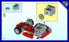 LEGO 8219 instructions page 46 – build guide