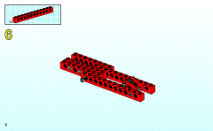 LEGO 8219 instructions page 6 – build guide