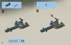 LEGO 8221 instructions page 10 – build guide