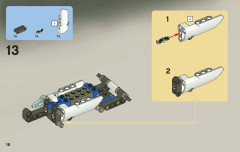 LEGO 8221 instructions page 16 – build guide