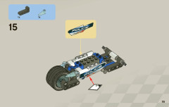 LEGO 8221 instructions page 19 – build guide