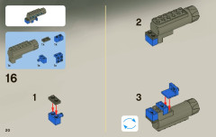 LEGO 8221 instructions page 20 – build guide