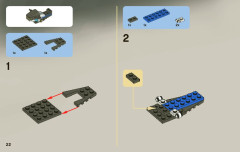 LEGO 8221 instructions page 22 – build guide